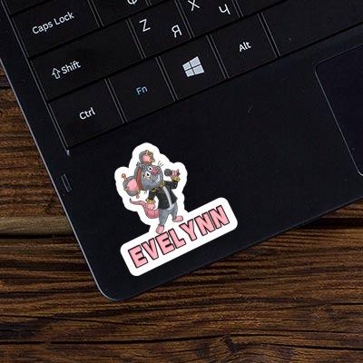 Sticker Evelynn Sängerin Notebook Image