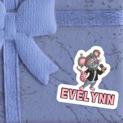 Chanteuse Autocollant Evelynn Laptop Image