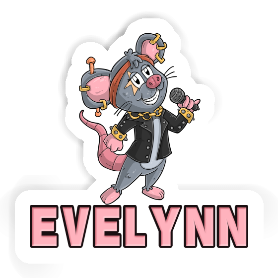 Evelynn Sticker Singer Notebook Image