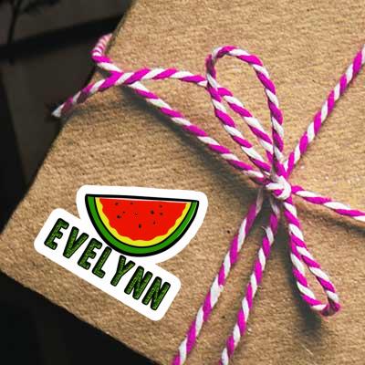 Evelynn Sticker Wassermelone Laptop Image