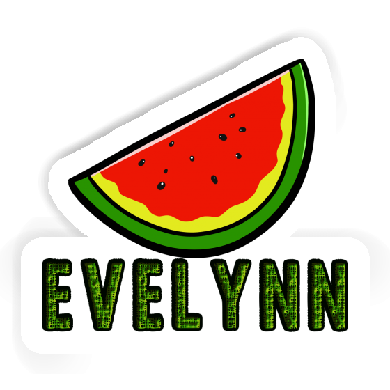 Evelynn Sticker Wassermelone Laptop Image