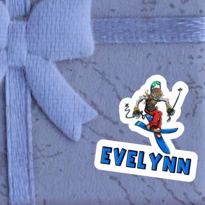 Evelynn Sticker Skier Laptop Image