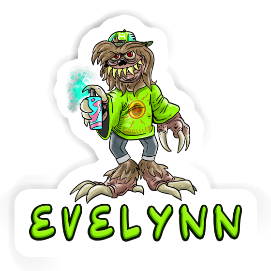 Sprayer Sticker Evelynn Notebook Image