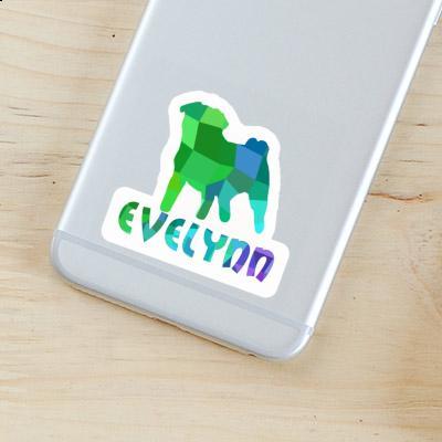 Mops Sticker Evelynn Notebook Image