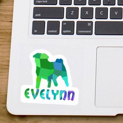 Evelynn Sticker Pug Gift package Image