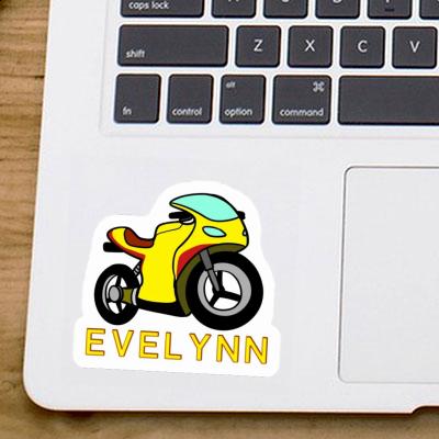 Motorcycle Sticker Evelynn Laptop Image