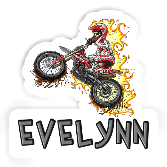 Motocrosser Sticker Evelynn Image