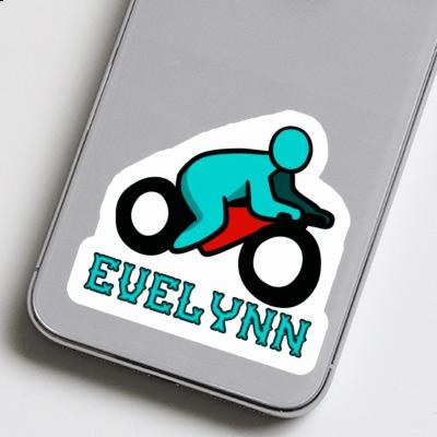 Evelynn Sticker Motorbike Driver Laptop Image