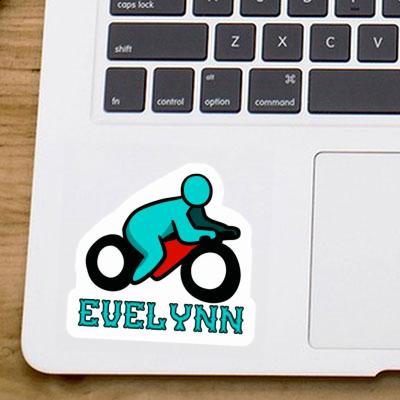 Evelynn Sticker Motorbike Driver Image