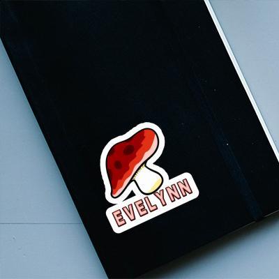 Autocollant Champignon Evelynn Laptop Image