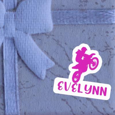 Motocross Rider Sticker Evelynn Gift package Image