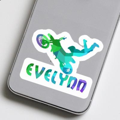 Sticker Motocross Rider Evelynn Image