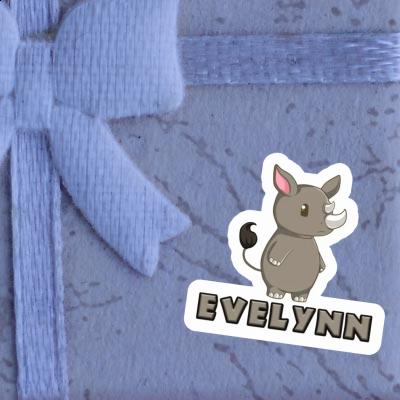 Nashorn Aufkleber Evelynn Gift package Image