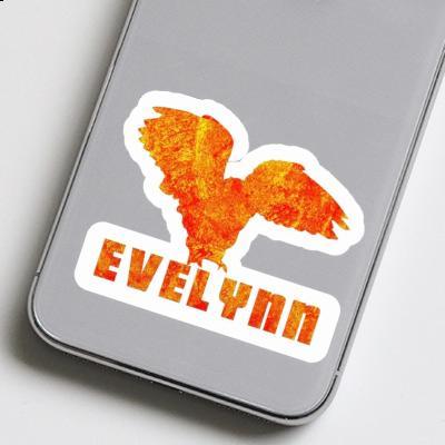 Sticker Evelynn Owl Laptop Image