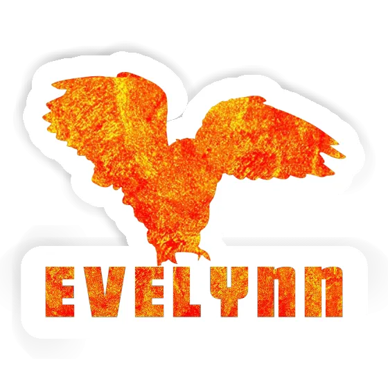 Sticker Evelynn Owl Gift package Image