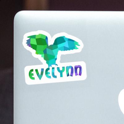 Autocollant Evelynn Hibou Laptop Image