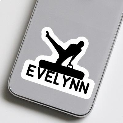 Sticker Gymnast Evelynn Notebook Image