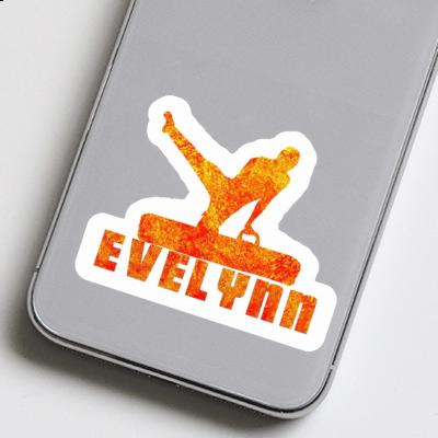 Evelynn Sticker Gymnast Laptop Image