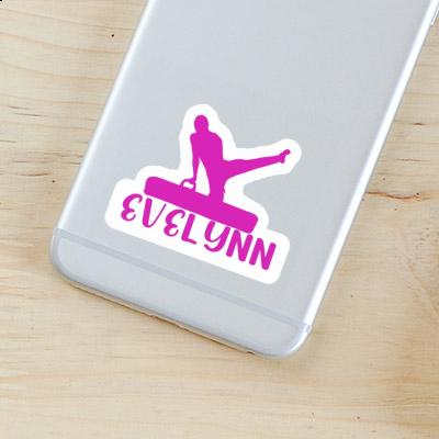 Gymnast Sticker Evelynn Notebook Image