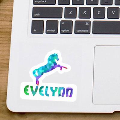 Horse Sticker Evelynn Laptop Image