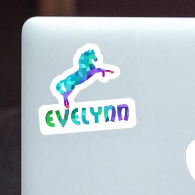 Horse Sticker Evelynn Laptop Image