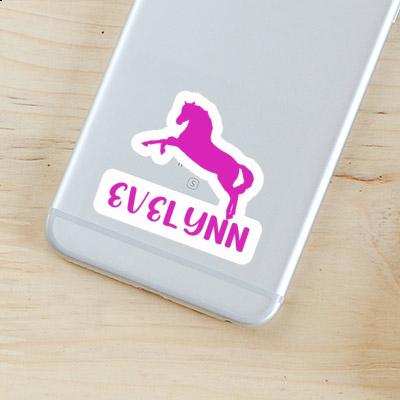 Horse Sticker Evelynn Notebook Image