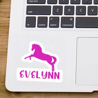 Horse Sticker Evelynn Laptop Image