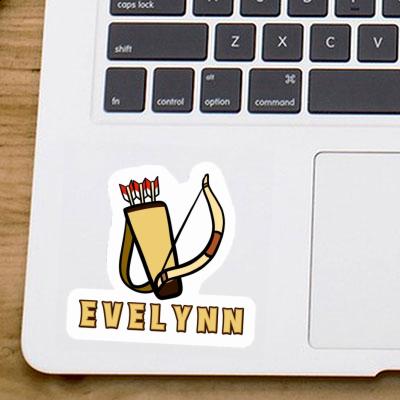 Evelynn Sticker Arrow Bow Laptop Image