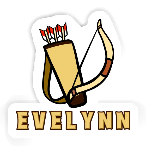 Sticker Evelynn Pfeilbogen Laptop Image