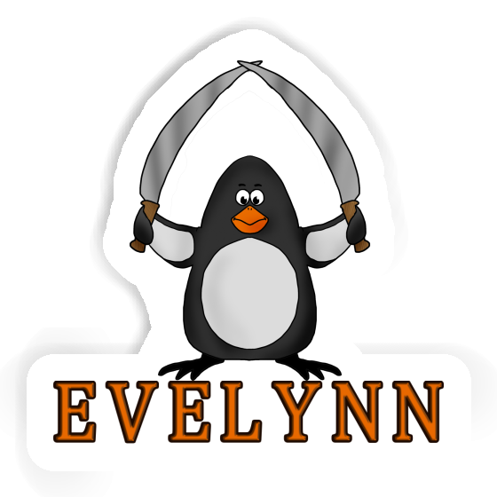 Sticker Evelynn Penguin Gift package Image