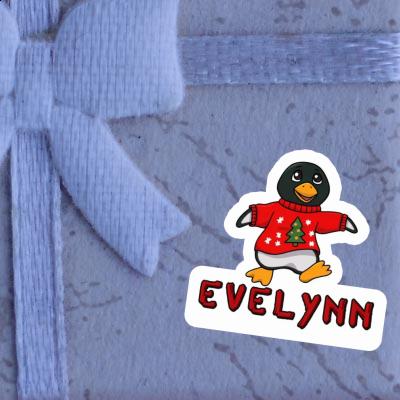 Evelynn Aufkleber Weihnachtspinguin Gift package Image