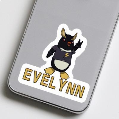 Aufkleber Pinguin Evelynn Notebook Image