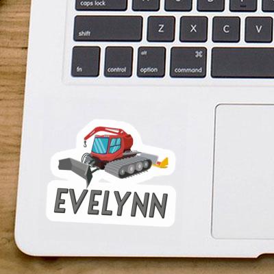 Evelynn Sticker Pistenraupe Image