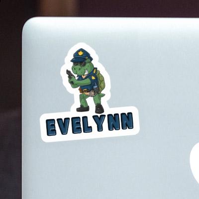 Evelynn Sticker Officer Laptop Image