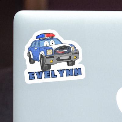 Sticker Police Car Evelynn Gift package Image