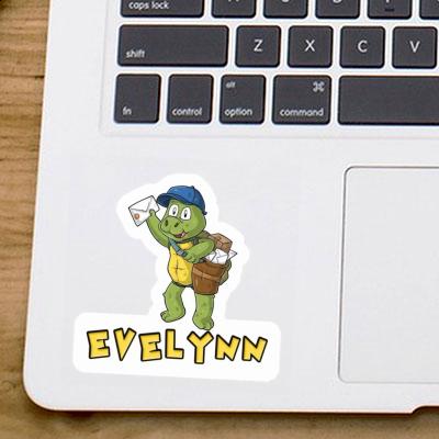 Sticker Evelynn Postman Notebook Image