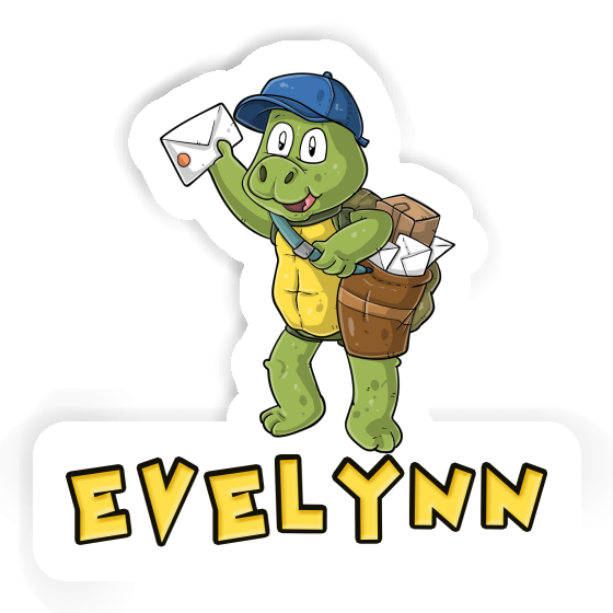 Sticker Evelynn Postman Gift package Image