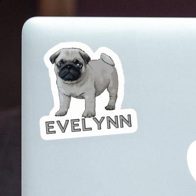 Sticker Pug Evelynn Notebook Image