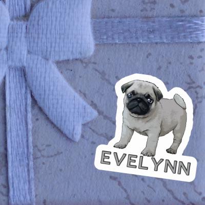 Sticker Pug Evelynn Notebook Image