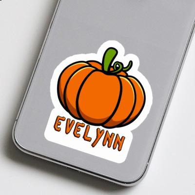 Pumpkin Sticker Evelynn Notebook Image