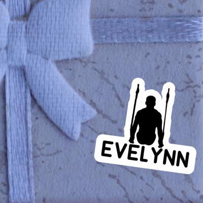 Evelynn Autocollant Gymnaste aux anneaux Gift package Image