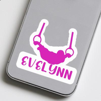 Ring gymnast Sticker Evelynn Notebook Image