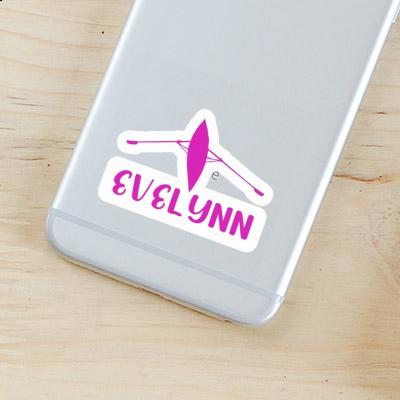 Evelynn Sticker Rowboat Laptop Image