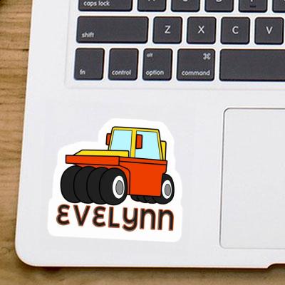 Sticker Evelynn Wheel Roller Notebook Image