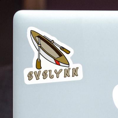 Sticker Evelynn Rowboat Laptop Image