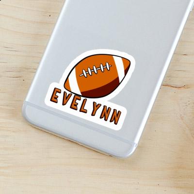 Rugby Ball Sticker Evelynn Gift package Image