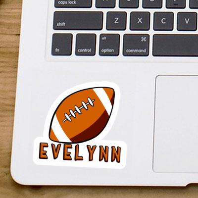 Rugby Ball Sticker Evelynn Gift package Image