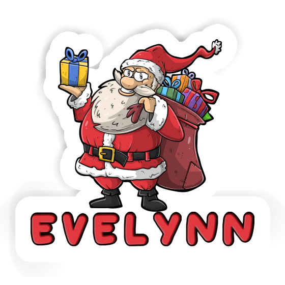 Sticker Evelynn Santa Claus Image