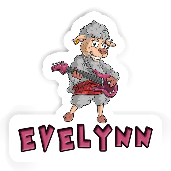 Sticker Evelynn Rockergirl Laptop Image