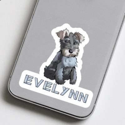 Evelynn Autocollant Schnauzer Laptop Image